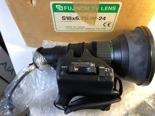 Fujinon S18x6.7BRM - 24 Zoom Lens TV - KLR Automation