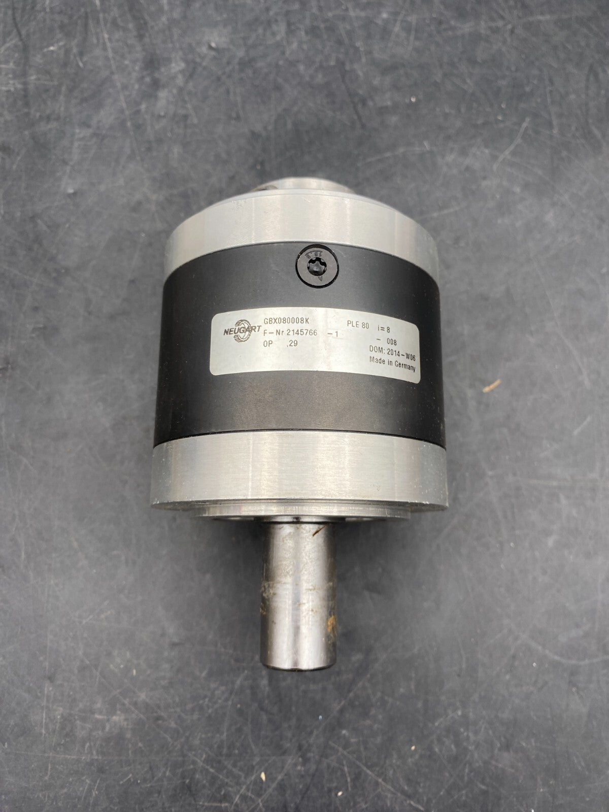 NEW SCHNEIDER ELECTRIC GBX080008K GEARBOX PLE80 I=8
