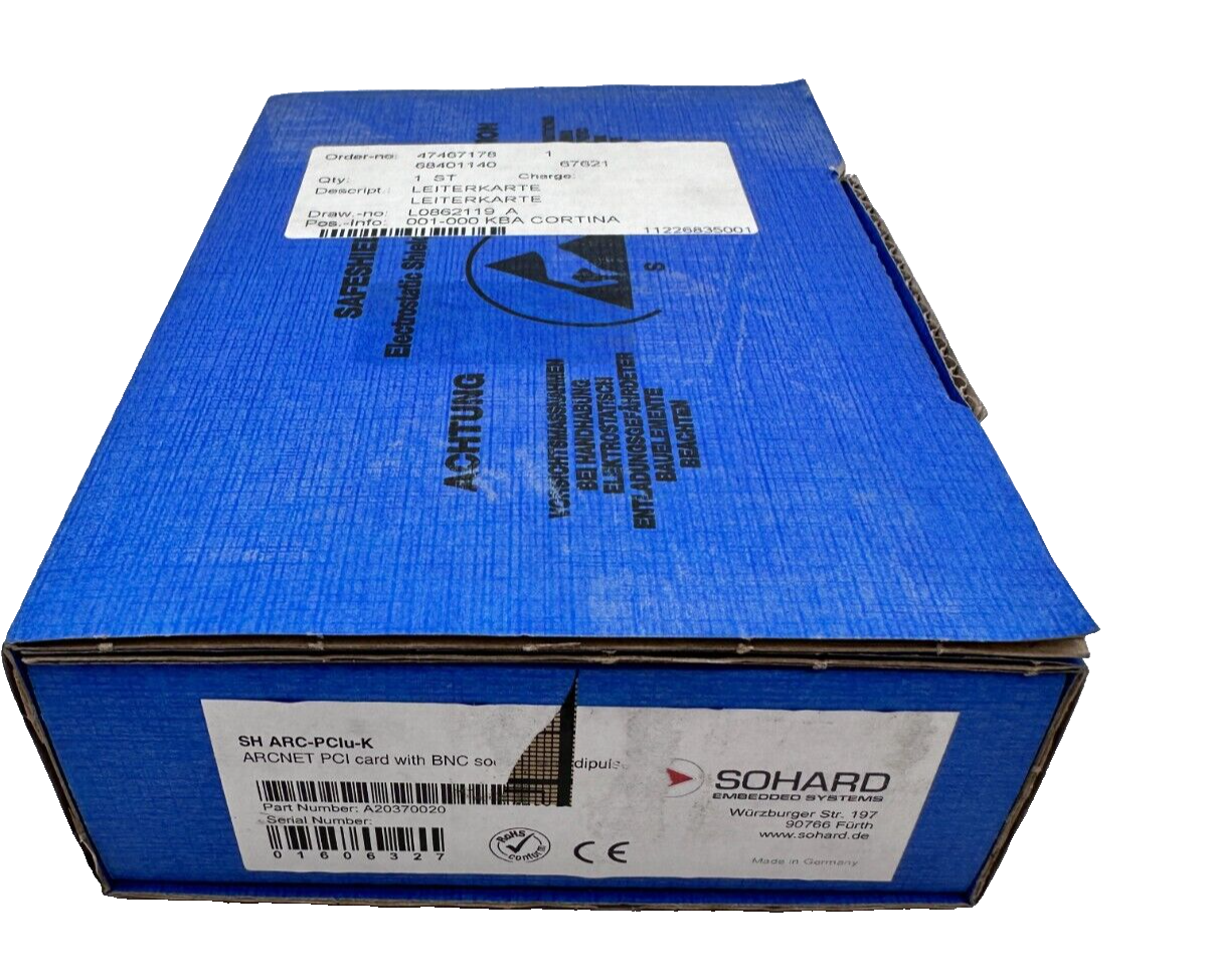 TK SYSTEMTECHNIK A20_PCI R3.0-00-12-30-206104  A.290-240-020 ARCNET PCI CARD