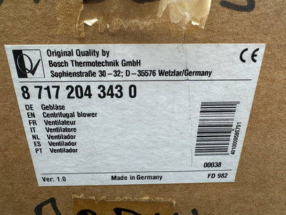 BOSCH 87172043430 VENTILATEUR - KLR Automation