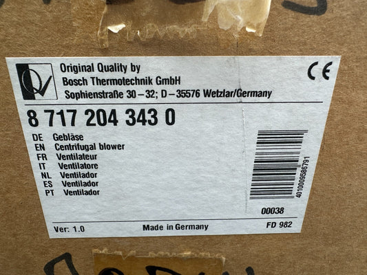 BOSCH 87172043430 VENTILATEUR - KLR Automation
