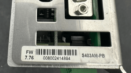 KOLLMORGEN SERVOSTAR 400 - M S403AM - PB FW 7.76 443M - P SERVO AMPLIFICATEUR - KLR Automation