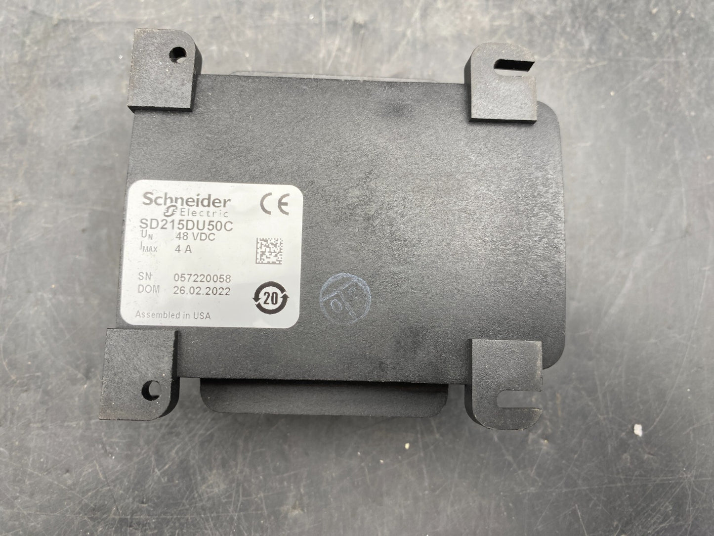 SCHNEIDER ELECTRIC SD215DU50C 48VDC 4A LEXIUM LXM x1pc - KLR Automation