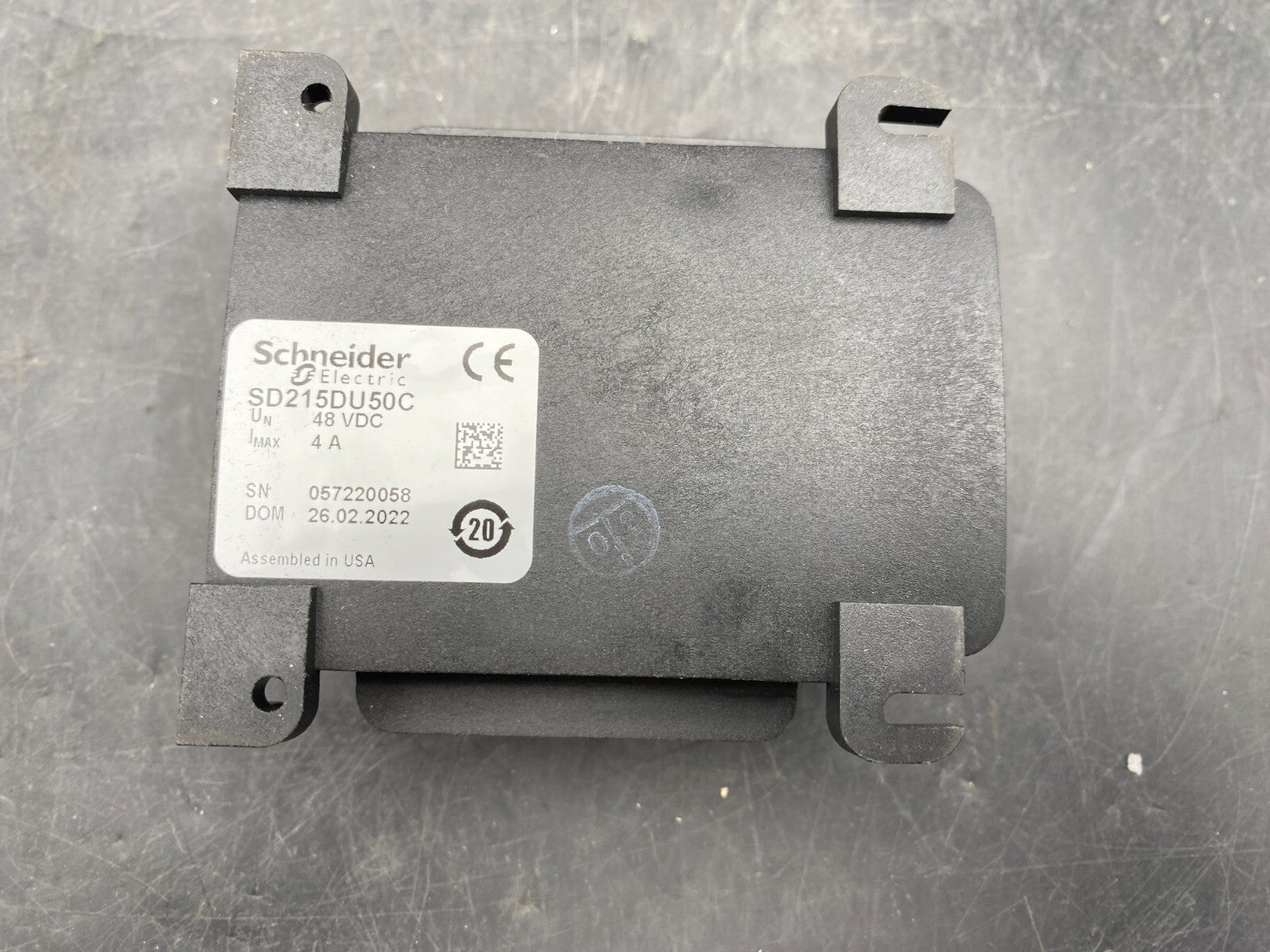 SCHNEIDER ELECTRIC SD215DU50C 48VDC 4A LEXIUM LXM x1pc - KLR Automation