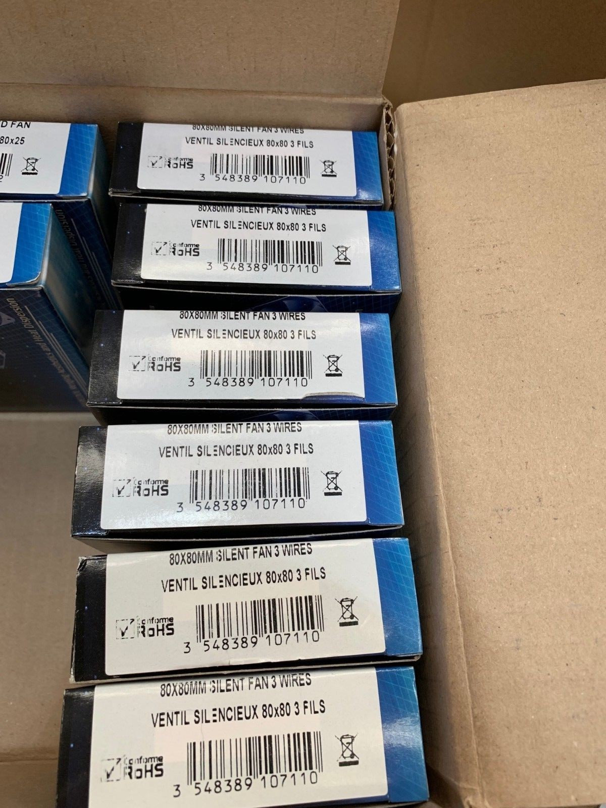 Lot de 11 ventilateur server EverCool 12V 910170   910711 ...