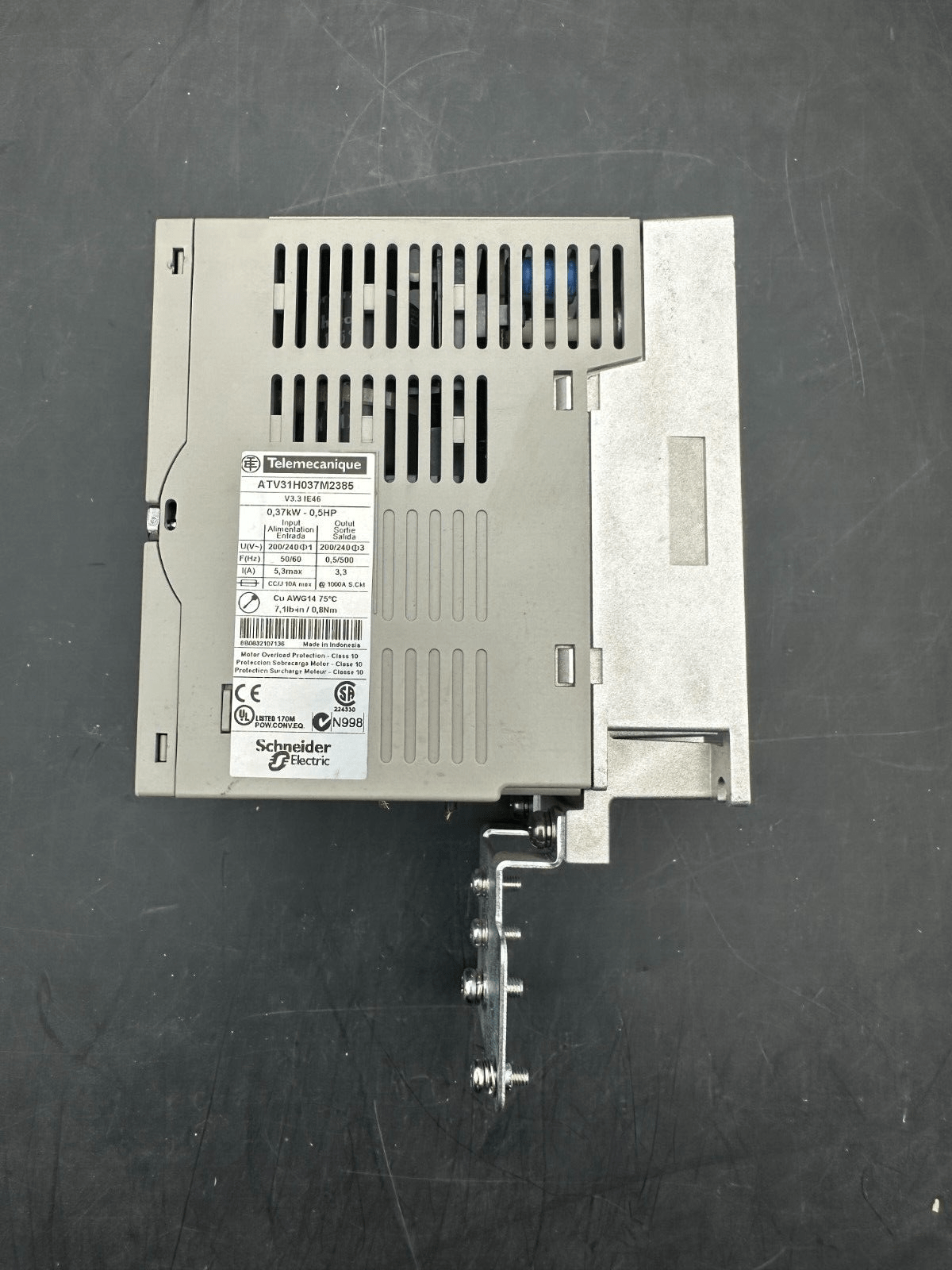 TELEMECANIQUE ATV31H037M2385 ALTIVAR 31 0.37kW 0.5HP - KLR Automation