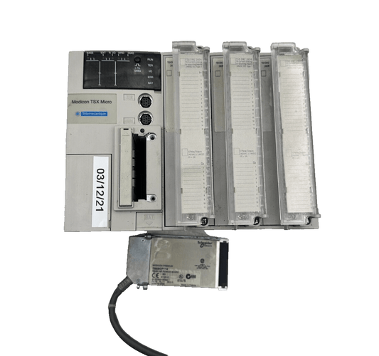 TELEMECANIQUE TSX3721101 MODICON TSX MICRO + TSXDMZ 28DR + TSXSCP114 - KLR Automation