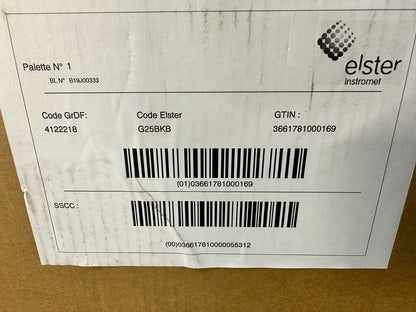 Honeywell ELSTER BK - G25 G25BKB counter Gaz - KLR Automation