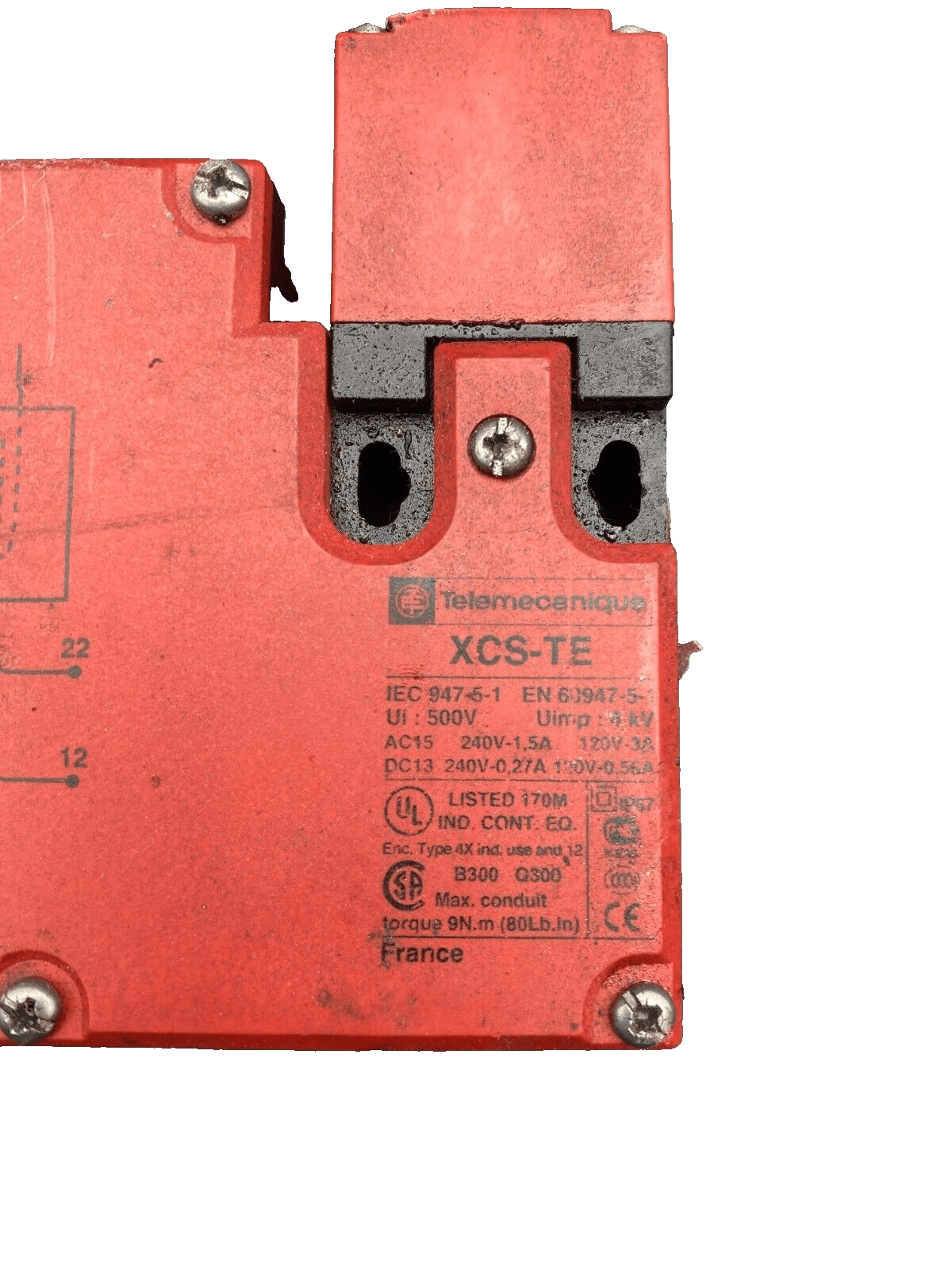 TELEMECANIQUE XCS - TE7341 INTERRUPTEUR DE SECURITE x1pc - KLR Automation
