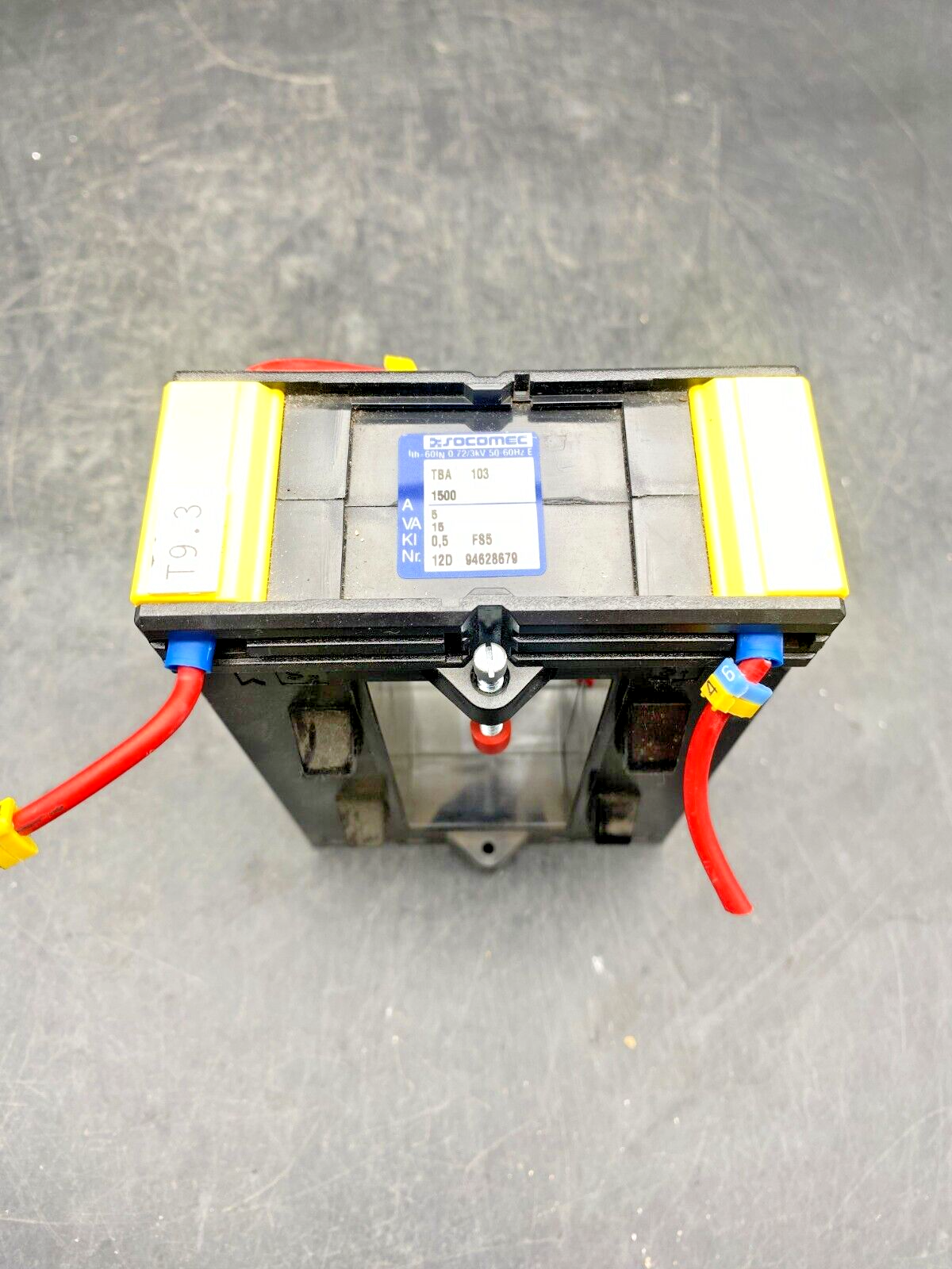 SOCOMEC TBA 103 1500 5A 15VA 0.72/3kV 50-60Hz TRANSFORMATEUR DE COURANT