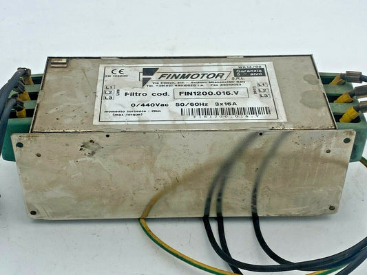 Finmotor fin1200.016.v line filter
