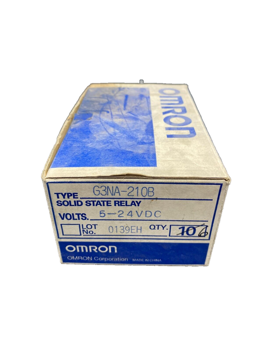 OMRON G3NA-210B SOLID STATE RELAY 5-24VDC x6pc