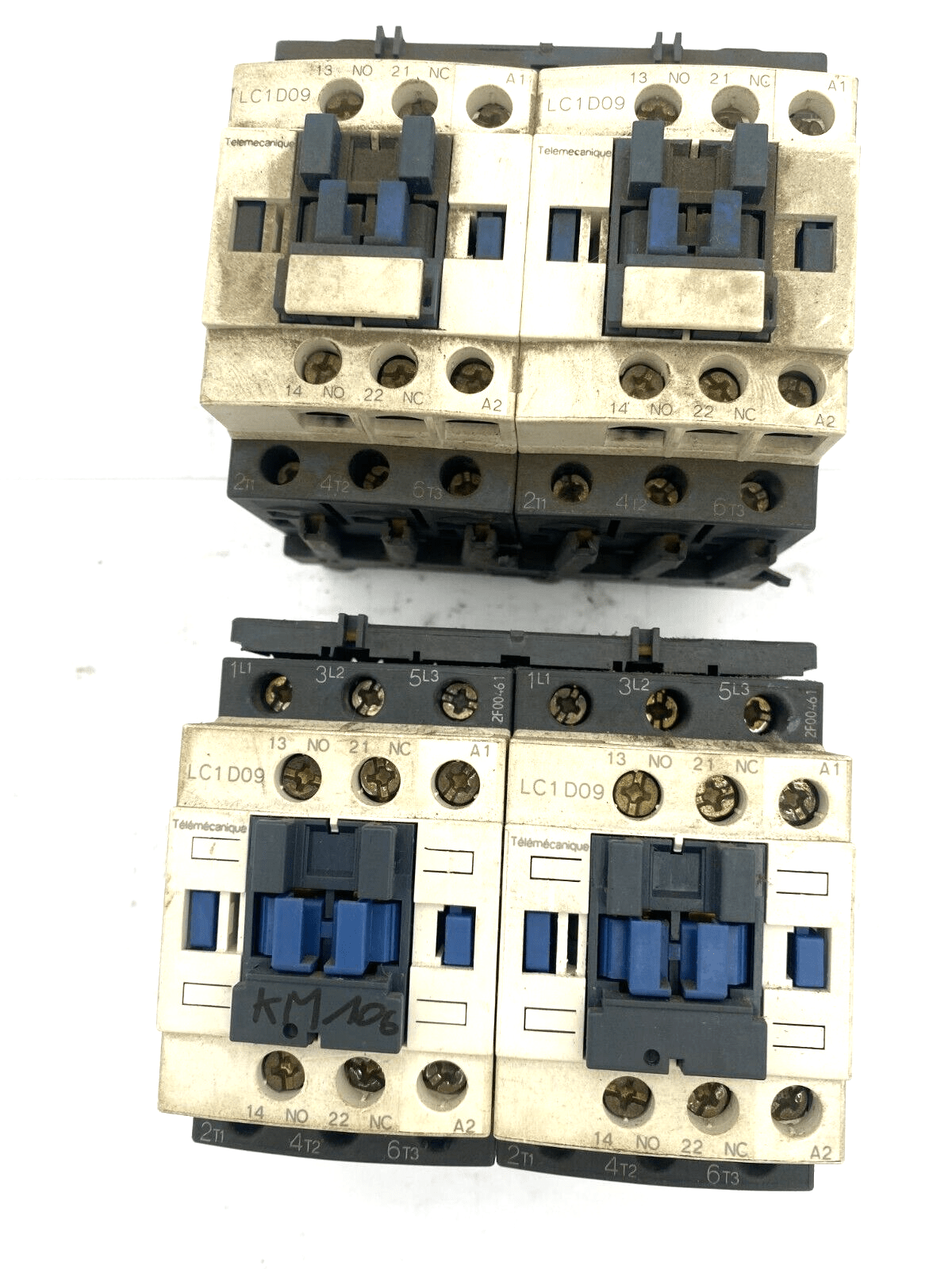 LOT OF 4 TELEMECANIQUE SQUARE D LC1 D09 CONTACTOR - KLR Automation