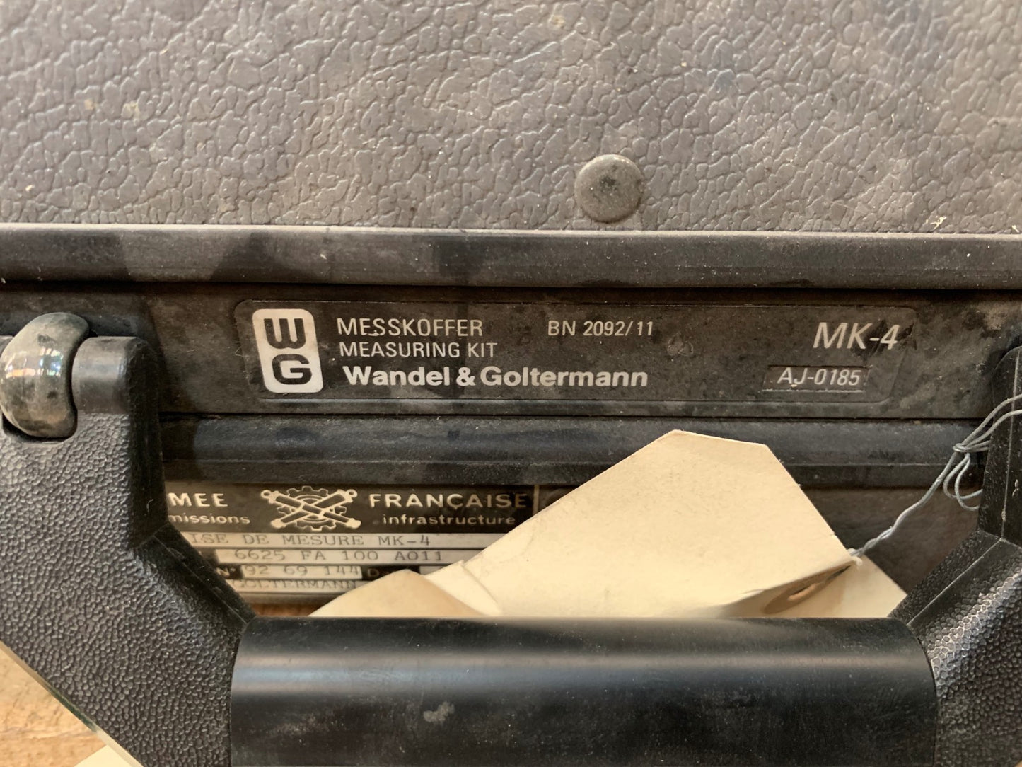WG OLS - 23 Optical Power Source meter OLP - 2 + BN 2060/00.39 Bare Fiber 2092/11 1 - KLR Automation