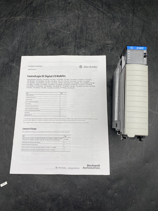 ALLEN - BRADLEY ContolLogix 32 Pt D/I Module 1756 - IB32 - KLR Automation