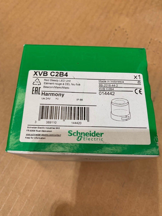 1 x Elément lumineux XVB C Schneider Electric 24 V XVBC2B4 ROUGE - KLR Automation