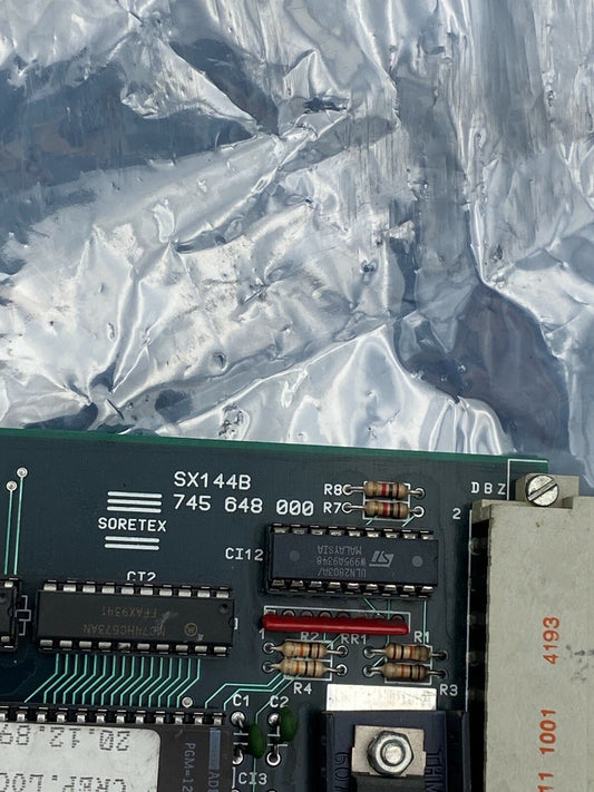 Elevator Lift card SORETEX Thyssen SX144B 745648000 - KLR Automation