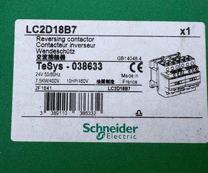 SCHNEIDER ELECTRIC CONTACTEUR LC2D18B7 x1