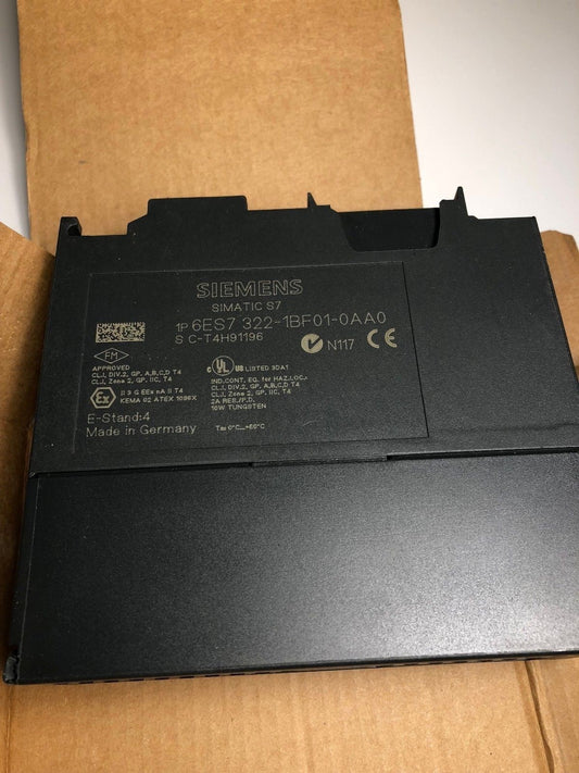 SIEMENS SIMATIC 6ES7 322 - 1BF01 - 0AA0 SIMATIC S7 - KLR Automation