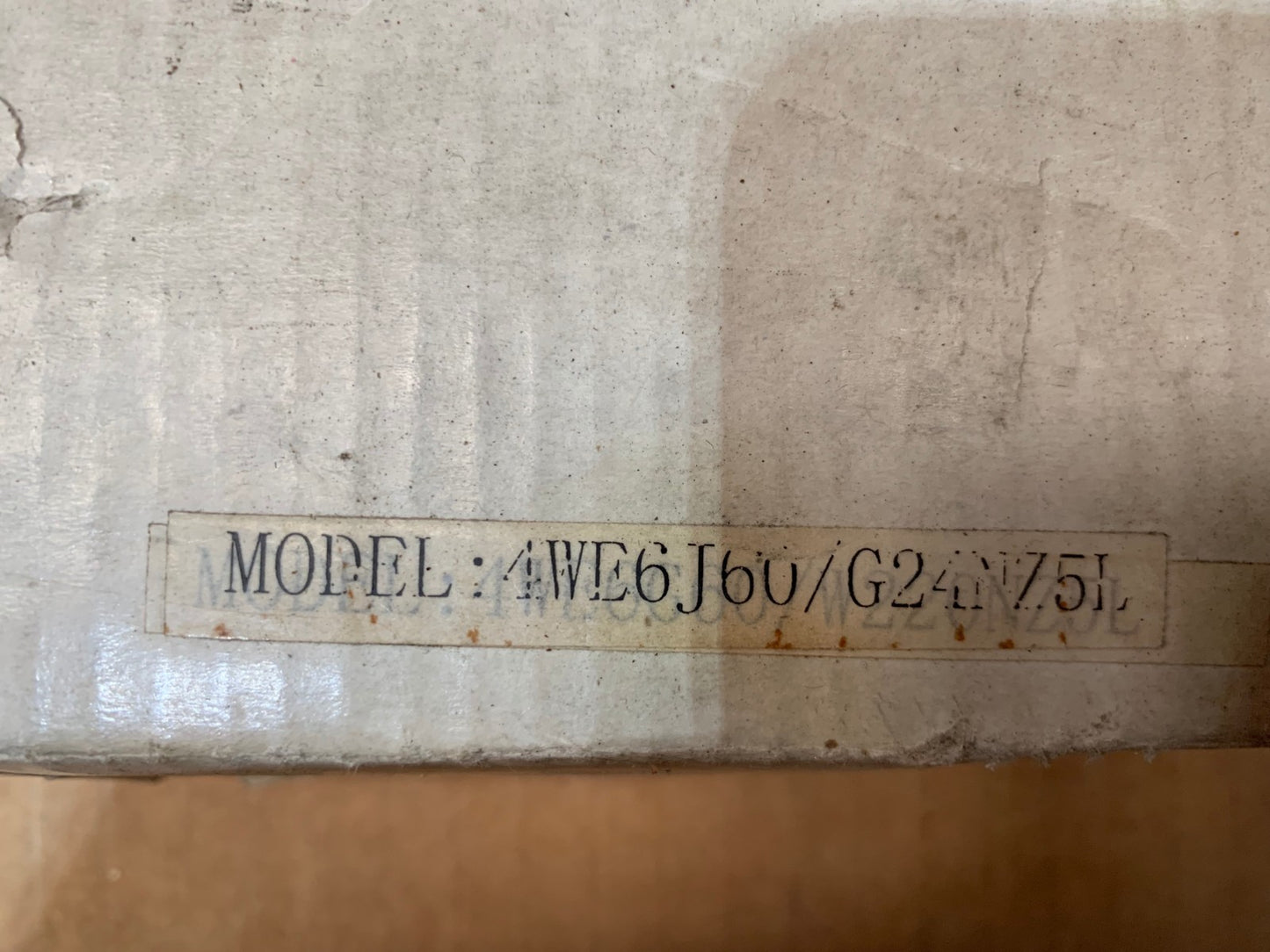 Vincke 4WE6 - G - 60 - G12NZ4 Distributeur Hydraulique Electrovalve - KLR Automation