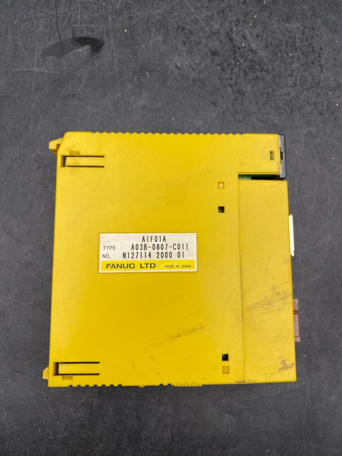 FANUC AIF01A A03B - 0807 - C011 INPUT/OUTPUT MODULE - KLR Automation