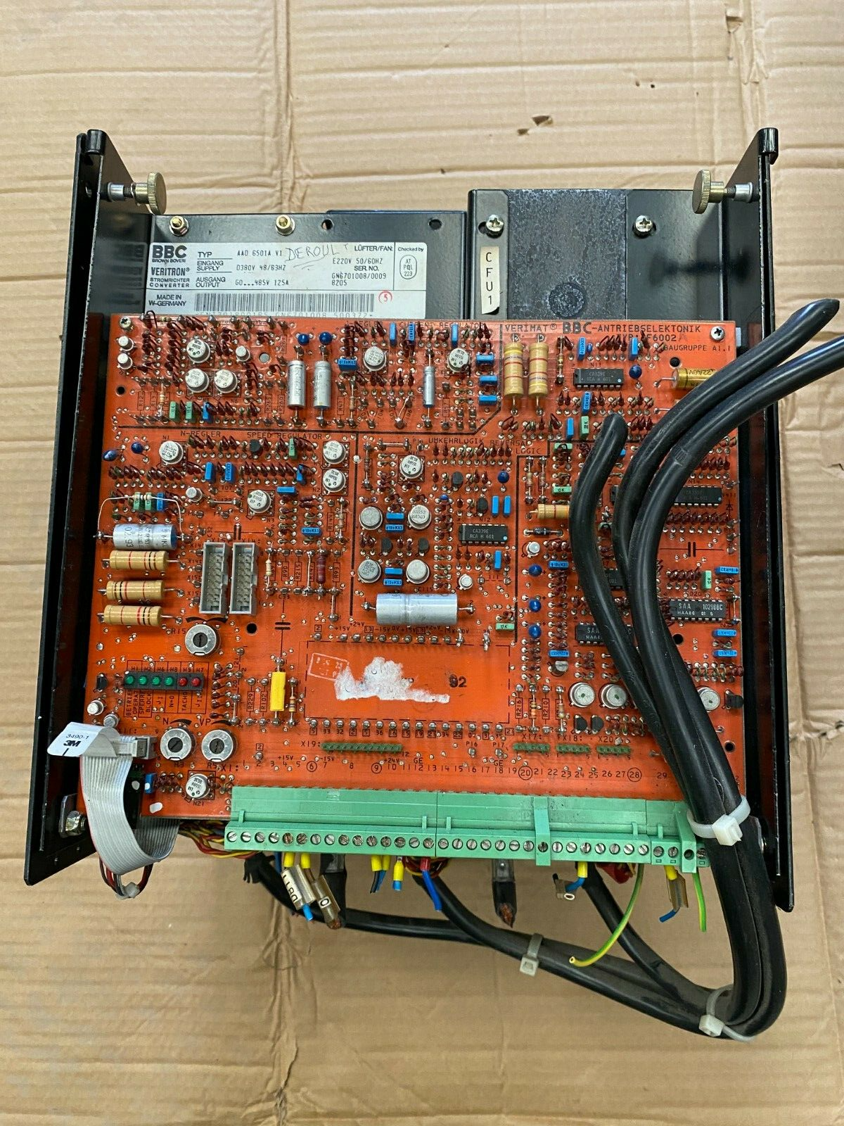 ABB VERITRON  Converter Stromrichter AAD 6501A V1 GN6701008/00098205