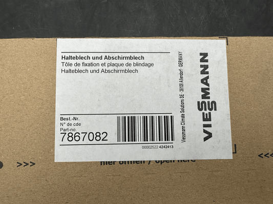 VIESSMANN 7867082 TOLE DE FIXATION ET PLAQUE DE BLINDAGE - KLR Automation