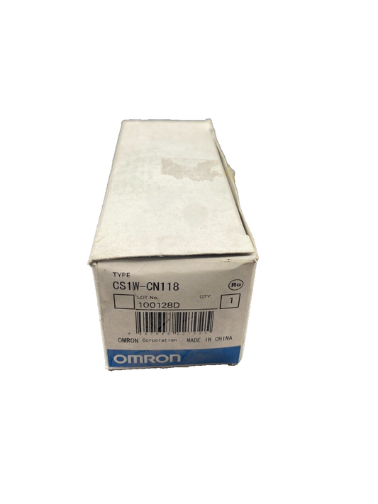 OMRON CS1W-CN118 PROGRAMMING CABLE x1pc