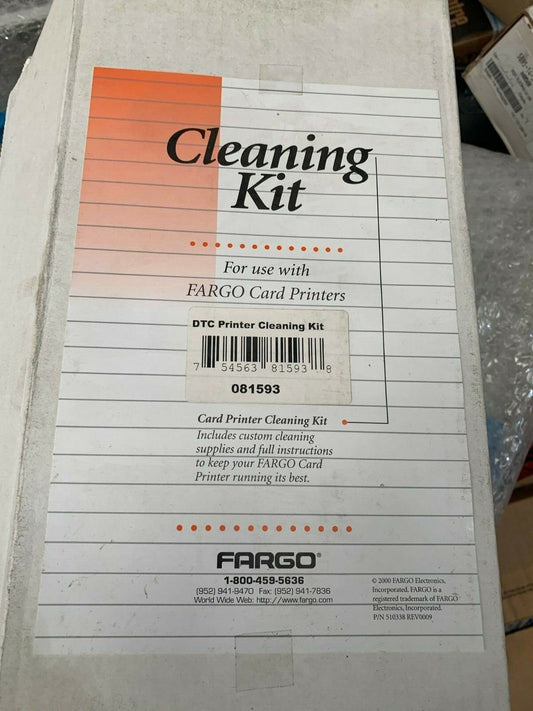 3pc X Fargo 081593 Card Printer Cleaning Kit for Dtc550 - KLR Automation