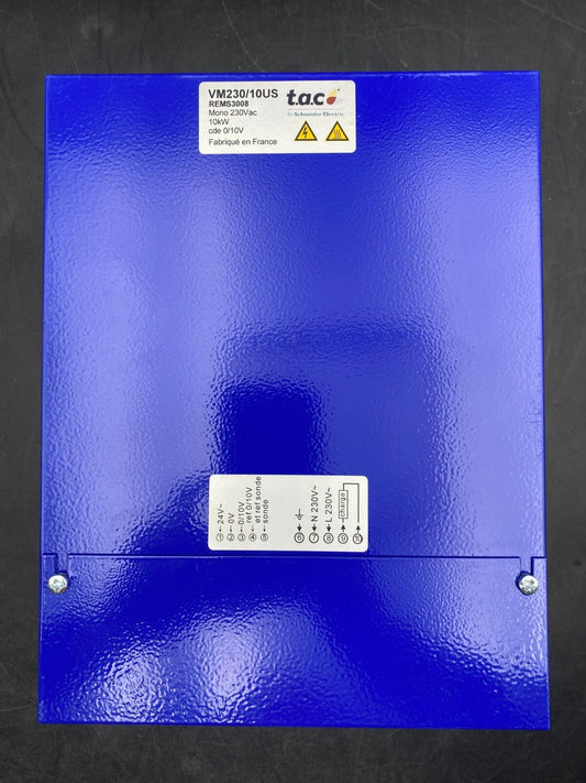 NEW SCHNEIDER ELECTRIC TAC VM230/10US REMS3008 MONO 230VAC POWER REGULATOR - KLR Automation