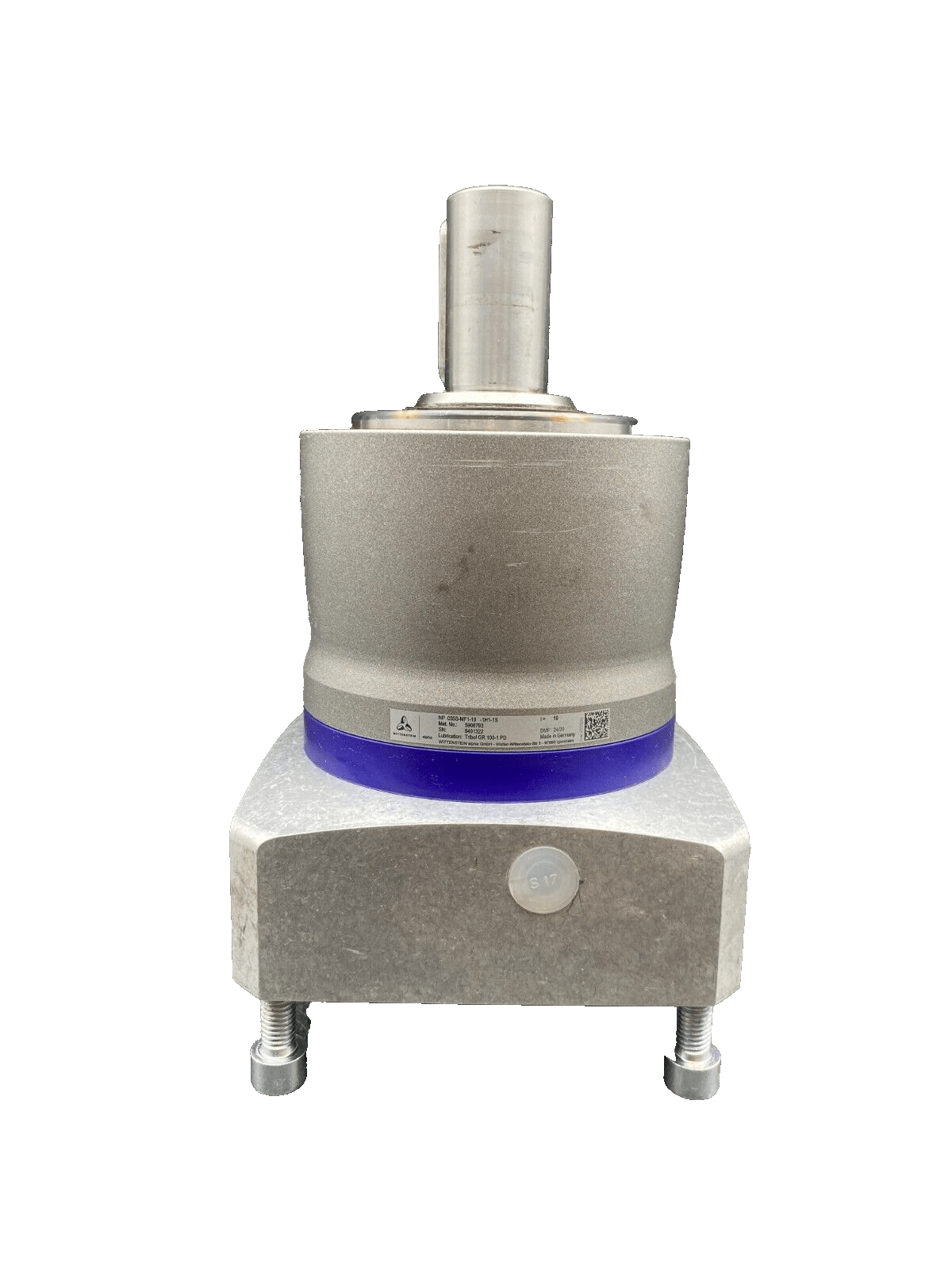 WITTENSTEIN 5908793 NP 035S - MF1 - 10 - 1H1 - 1S I:10 14 Nm PLANETARY GEARBOX +SUPPORT - KLR Automation