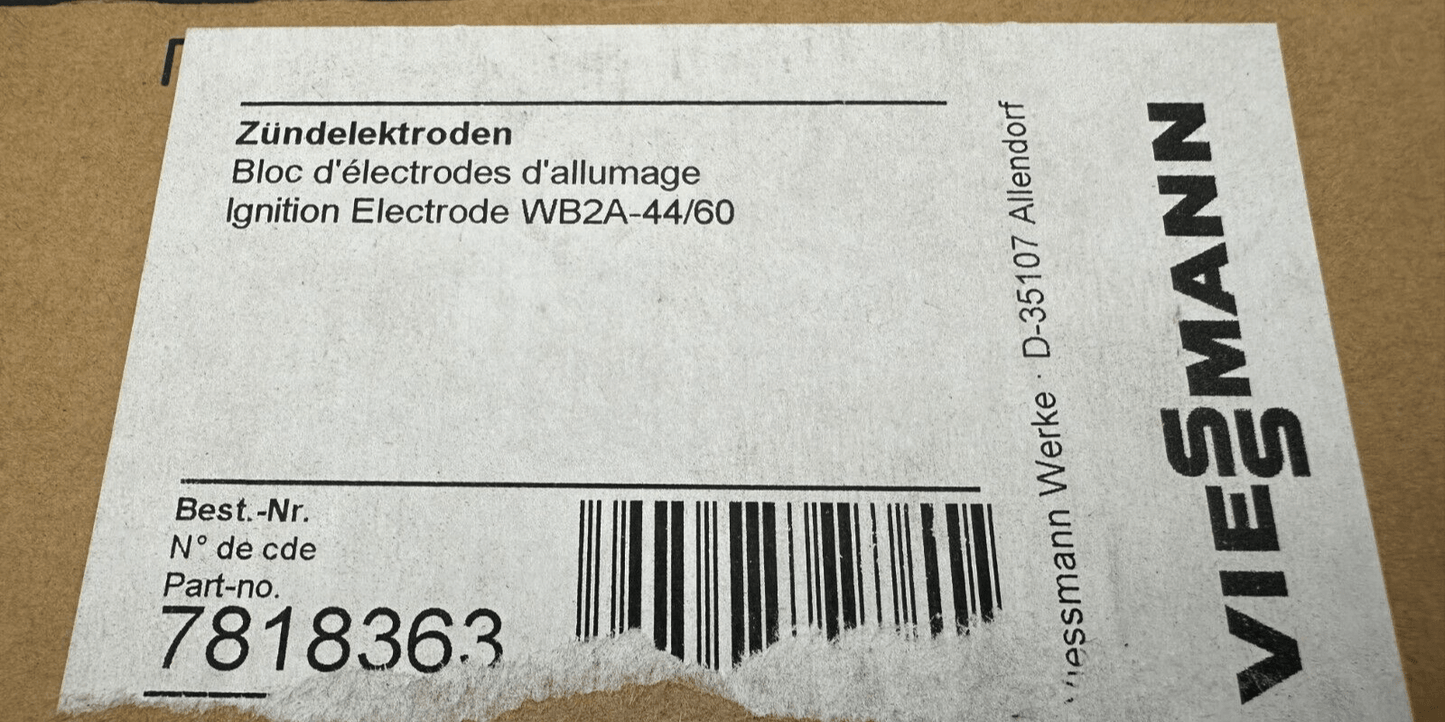 VIESSMANN 7818363 BLOC D'ELECTRODES D'ALLUMAGE - KLR Automation