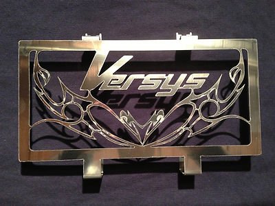 Grille de radiateur / radiator guard Cache INOX Made in FRANCE VERSYS 650 07 - 08 - KLR Automation