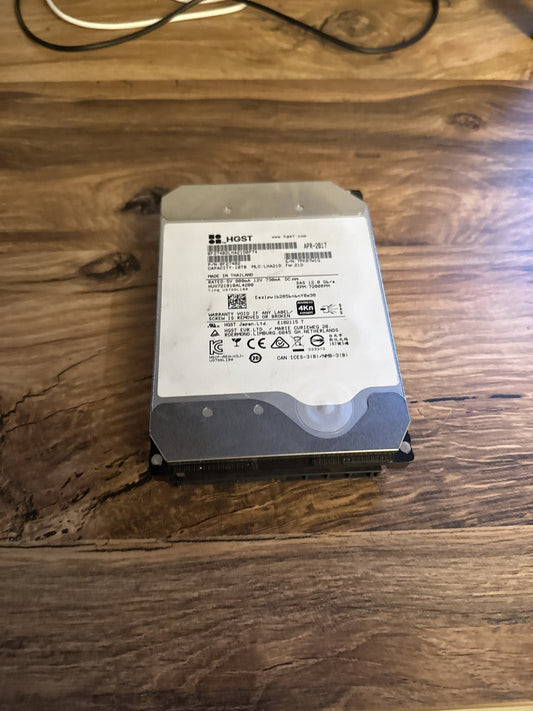 Disque dur interne 4 To HGST SATA 7200 RPM 12V 3.5 pouces - KLR Automation
