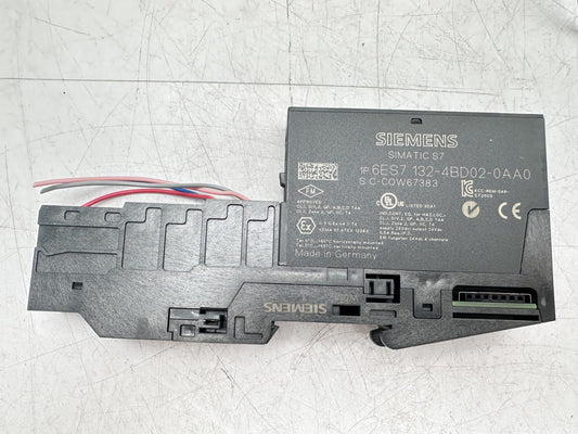 Siemens 6ES7 132-4BD02-0AA0 Digital Output Module + Base Unit x12pc — Occasion