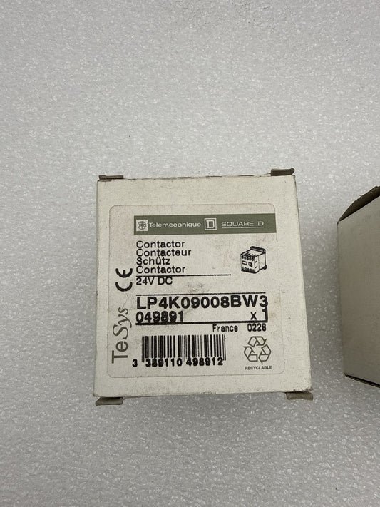 Contacteur 24V DC TeSys Telemecanique LP4K09008BW3 Équipement Professionnel - KLR Automation