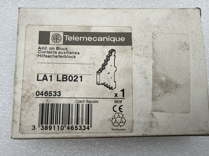 Bloc de contacts auxiliaires LA1 LB021 Telemecanique Neuf - KLR Automation