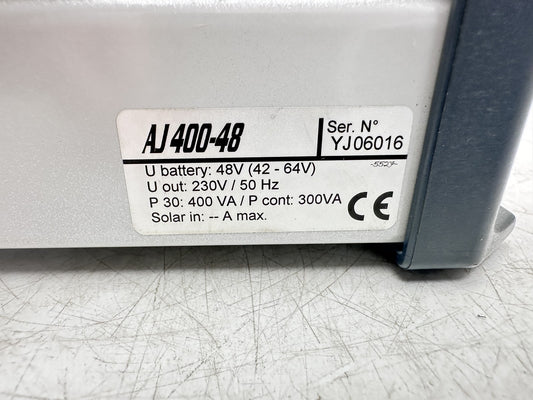 STUDER AJ 400-48 SINE WAVE INVERTER 48V to 230V — Occasion