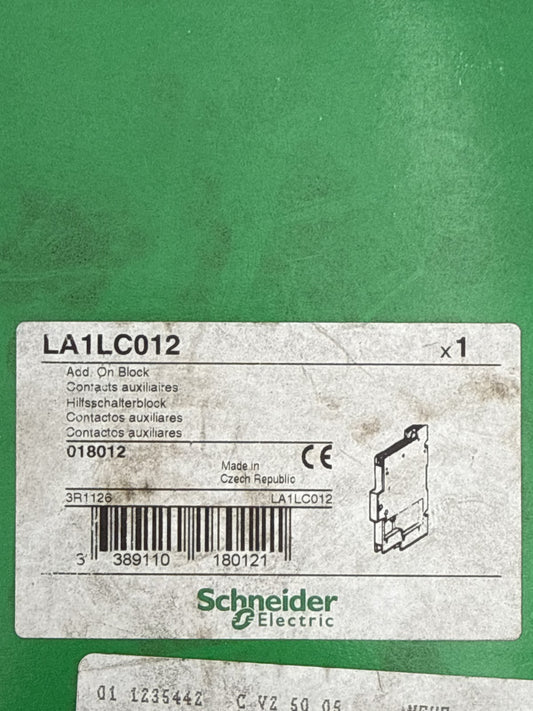 Bloc de 5 contacts instantanés Schneider Electric LA1LC012 Neuf - KLR Automation