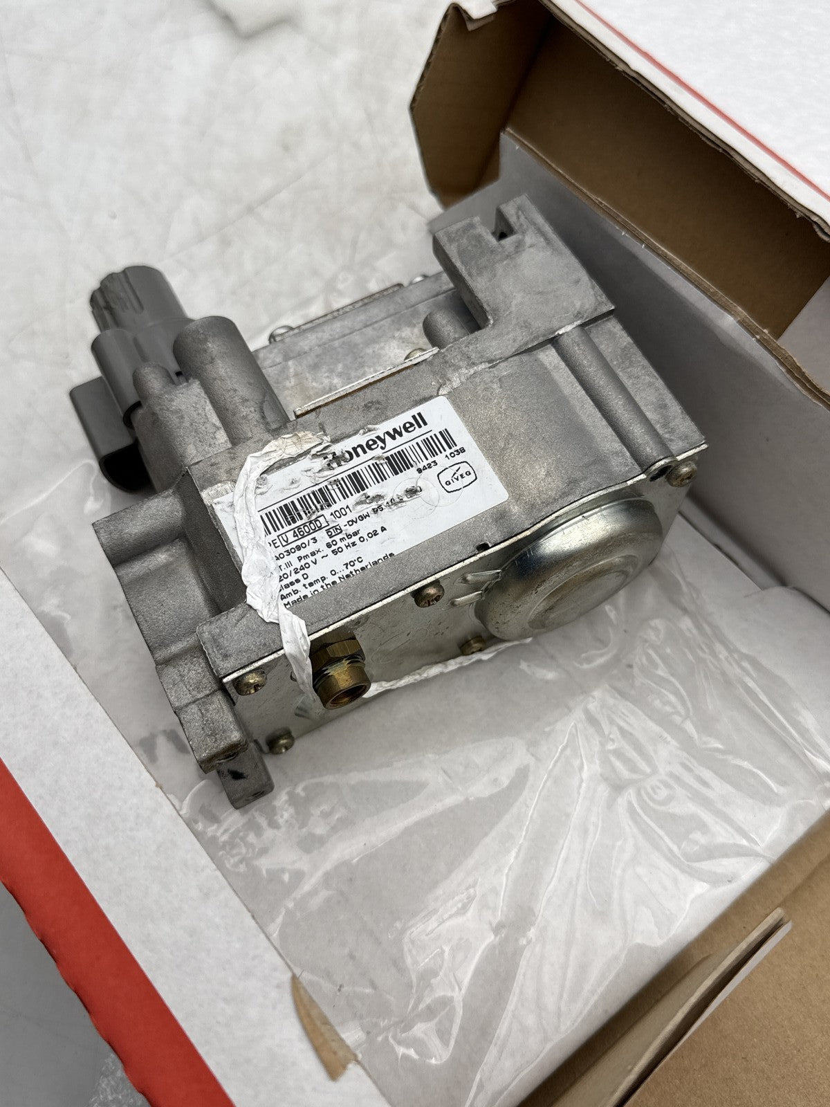 Contrôleur de Gaz Compact Honeywell V4600D1001U Neuf - KLR Automation