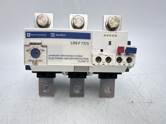 Telemecanique LR9 F 7375 Electronic Motor Protection Class 10 — Occasion