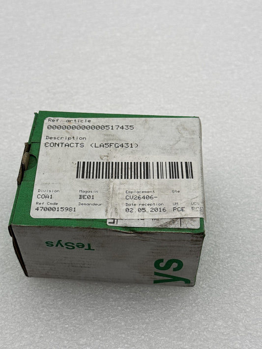 Contacts LASFG431 pour équipements électriques professionnels - KLR Automation