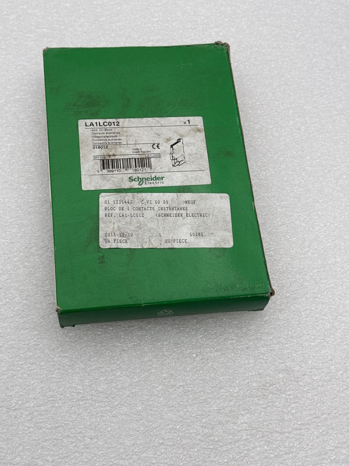 Bloc de 5 contacts instantanés Schneider Electric LA1LC012 Neuf - KLR Automation