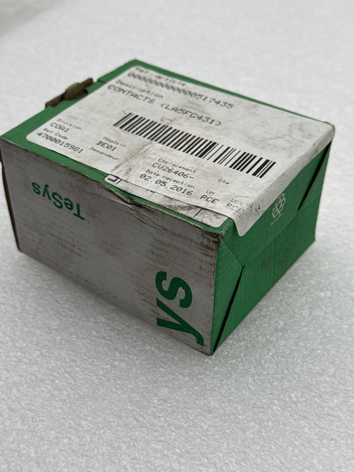 Contacts LASFG431 pour équipements électriques professionnels - KLR Automation
