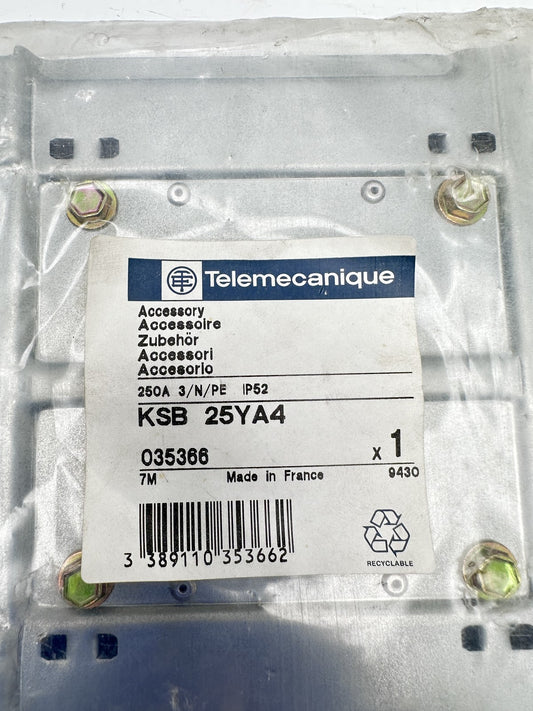 Telemecanique KSB 25YA4 KSB25YA4 BLOC D ECLISSAGE IP52 KS 100-250A — Neuf