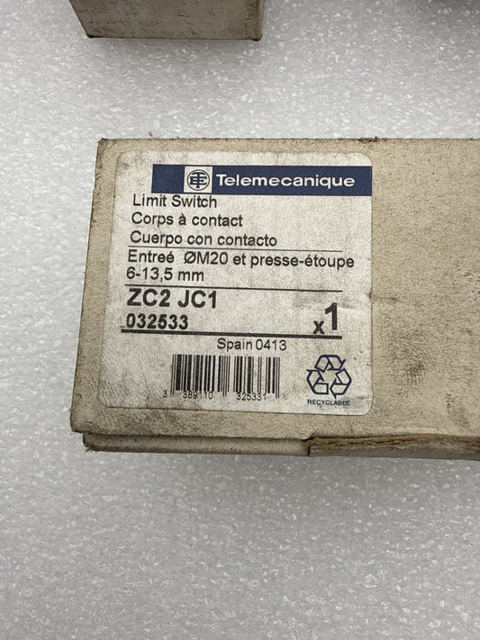 Interrupteur limite ZC2 - JC1 Telemecanique contact mécanique - KLR Automation