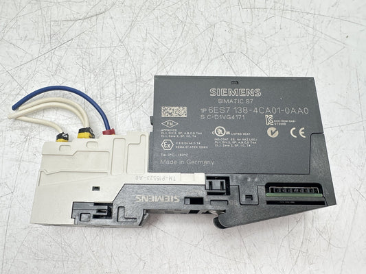 Siemens 6ES7 138-4CA01-0AA0 + TM-P15S23-A0 Simatic x5pcS7 — Occasion