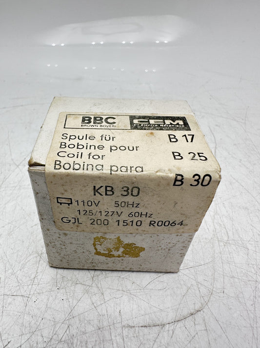 BBC CEM ABB KB 30 Coil x4pc — Neuf