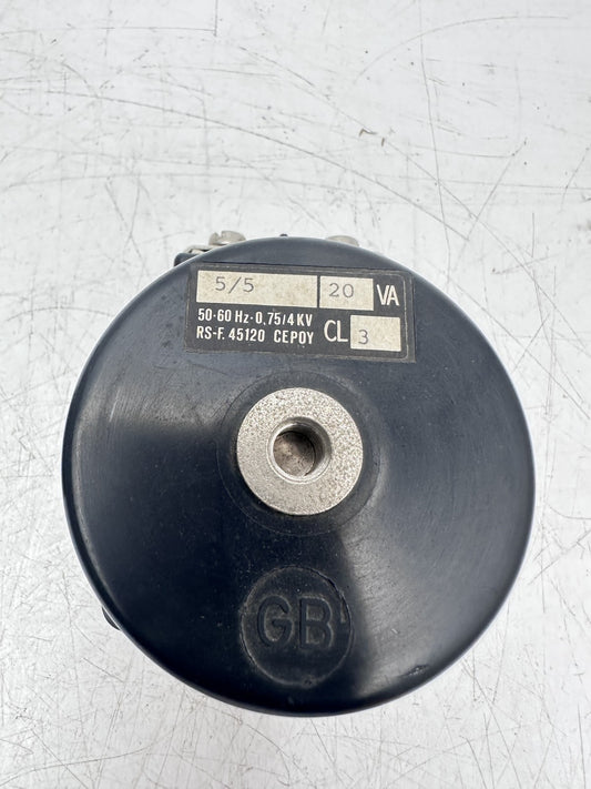 RS ISOLSEC Current Transformer 5/5 20 VA 0.75/4 KV CL3 x1pc — Occasion
