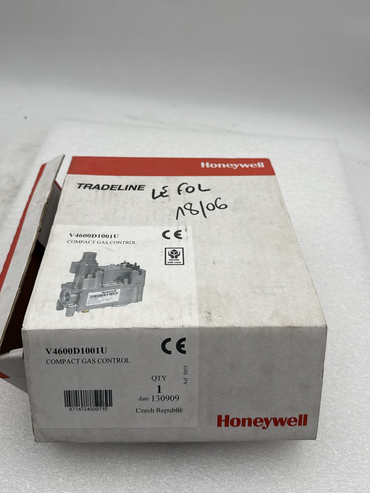 Contrôleur de Gaz Compact Honeywell V4600D1001U Neuf - KLR Automation